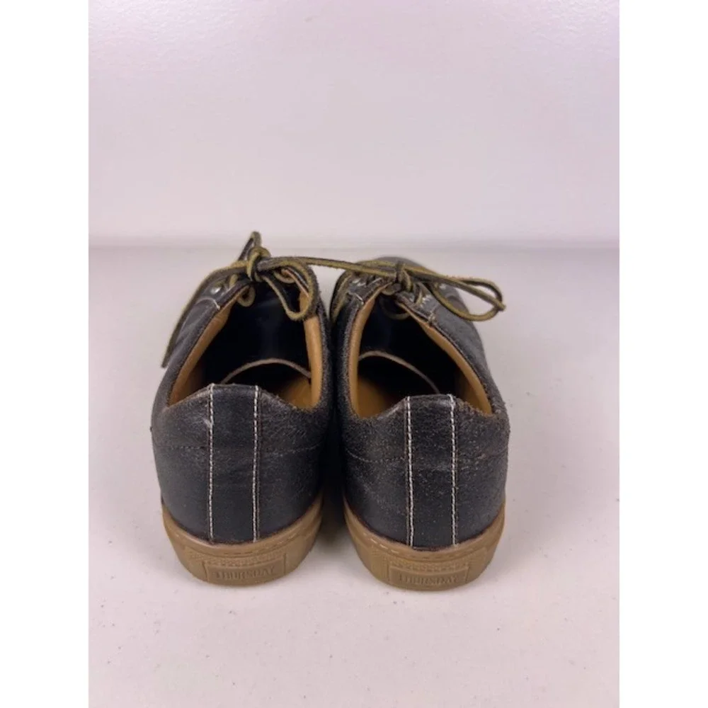Thursday Boot Co Mens Low Top Leather Sneakers Gum Sole Casual Shoes Size 8.5